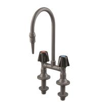 Marquest Lab Faucet with Duraline Control Valve: Manually Actuated