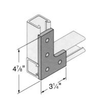 Strut Connector Plates: Four-Hole Corner Plate