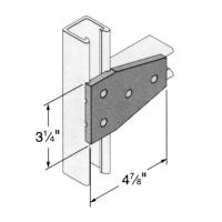 Strut Connector Plates: Four-Hole Tee Connector