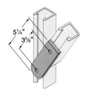 Strut Connector Plates: Two-Hole Angle Plate