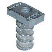 Galvanized Metal - Spring Nuts for Channel
