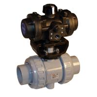 Asahi/America Duo-Bloc Type 21: Series 79 Pneumatic (Air to Air) Actuated - CPVC \ EPDM