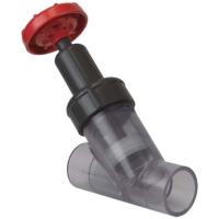 Spears Clear PVC Y-Pattern Valve: Manually Actuated - PVC \ EPDM