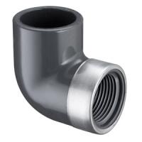 90 Degree Street Elbow: Socket x Stainless Steel Reinforced FPT