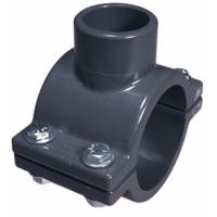Clamp-On Saddle: Socket Single Outlet with EPDM O-Ring and Stainless Hardware