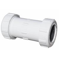 White PVC/Buna Compression Coupler