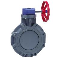 Spears Manual Butterfly Valves: Manual with Gear - PVC \ FKM