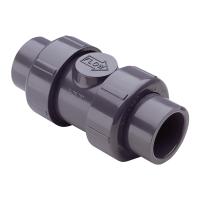 Spears Ball Check Valves: Automatic - PVC \ FKM