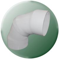 Low-Pressure Fabricated 90 Degree Elbow: Socket