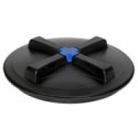 Norwesco 16" Lid with Blue Snap-In Vent