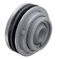 Spears Self-Aligning Bulkhead Fittings: CPVC/EPDM - Threaded x Threaded