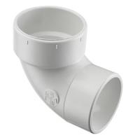 1/4 Bend Vent Street - 90° Elbow: Spigot x Socket