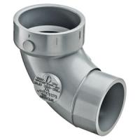 1/4 Bend Street - 90° Elbow: Spigot x Socket