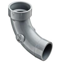 1/4 Bend Long Sweep Street - 90° Elbow: Spigot x Socket