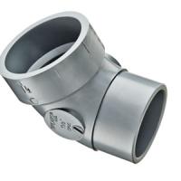 1/6 Bend Street - 60° Elbow: Spigot x Socket