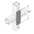 Strut Connector Plates: Three-Hole Connector Plate