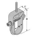 Strut Clevis Hangers: Molded Polyurethane Clevis Hangers Series "CVHPU"