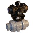 Asahi/America Duo-Bloc Type 21: Series 79 Pneumatic (Air to Air) Actuated - CPVC \ EPDM