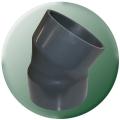 Low-Pressure Fabricated 22-1/2 Degree Elbow: Socket