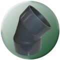 Low-Pressure Fabricated 45 Degree Street Elbow: Spigot x Socket