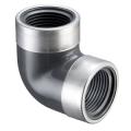 90 Degree Elbow: Thread x Stainless Steel Reinforced Thread 