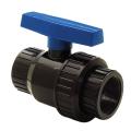 Norwesco Single Union Ball Valves: Manually Actuated - PP \ EPDM