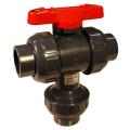 Asahi/America Multiport Type 23 Series: Manually Actuated - PVC \ EPDM