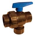 Norwesco Multi-Port Ball Valves: Manually Actuated - PP \ EPDM