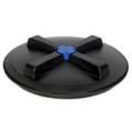 Norwesco 16" Lid with Blue Snap-In Vent