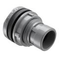 Spears Industrial Bulkhead Fittings: CPVC/EPDM - Socket x Socket