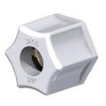 Compression Fittings: Ferrule Nut with SS Gripper